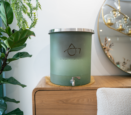 Unidad Vidrio Mate Verde